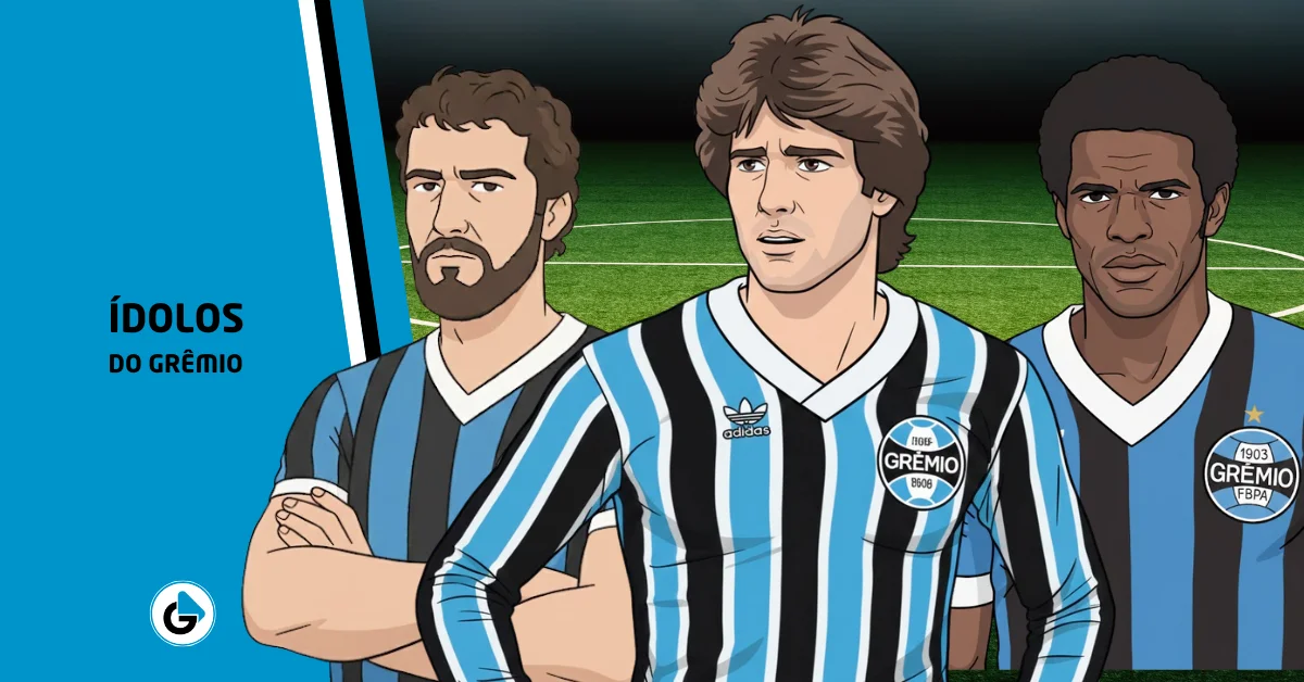 Os 13 MAIORES ÍDOLOS do Grêmio