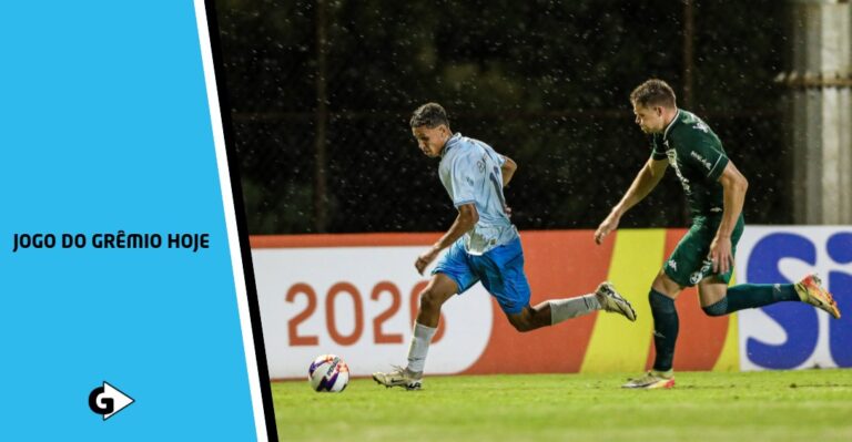 Como está o jogo do Grêmio hoje na Copinha? 8 jogo do grêmio hoje